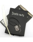 A5 Anime Death Note Notebook zestaw dziennik skórzany i naszyjnik długopis z pióra dzienniku Death Note notatnik na prezent D40