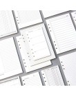 A5 A6 luźny notatnik z motywem liścia napełnianie Spiral Binder wewnętrzna strona pamiętnik kalendarz tygodniowy miesięczny Do z