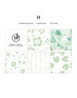 Panie papier 30 sztuk/partia przezroczyste do masła arbuz Blueberry Memo Pad Scrapbooking materiał kreatywny luźne liści Memo Pa