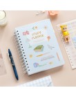 2020 Planner cewka notatnik A5 Kawaii Palnner książka Bullet Journal pamiętnik roczny miesiąc tydzień Plan kreskówka kwiat notat