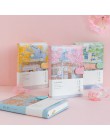 Creative agenda romans cherry blossom notebook ilustracja siatka ręcznie malowany szkolny pamiętnik materiały biurowe
