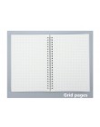 Bullet Journal A6 A5 B5 szkolne notatnik PP siatka kropkowana kropka pusty rysunek organizator Planner Agenda książka czas piśmi