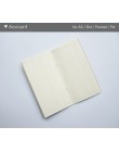 Notes z papieru pakowego papier wypełniający wstawia pustą kropkę siatka notatnik notes podróżnik Notebook Refill Planner Organi