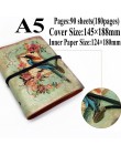 Archiwalne artykuły papiernicze notatnik ze sztucznej skóry kreatywny papier pakowy Planner Sketchbook Planner/dzienniczek
