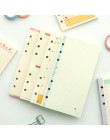 A5 A6 śliczne kolorowe wkłady Diario spoiwo papier wypełniający Planner organizer akcesoria papier wypełniający do Filofax