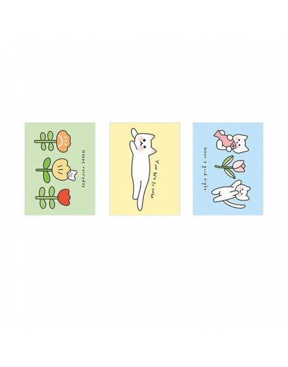 Panie papieru 4 wzory 30 sztuk podróży zabawy uwaga notatnik Kawaii biurowe notatki przenośne notatnik szkolne materiały biurowe