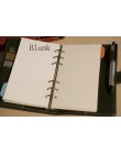 45 arkuszy 100g DIY notes spiralny papier wkłady A5 A6 tygodniowy miesięczny dziennik papiery plaid sprawdź puste kropki pokryte