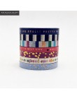 7 sztuk/zestaw złoty taśmy Washi Tape jakości biurowe album na zdjęcia DIY do scrapbookingu szkoła narzędzia Kawaii papier do no