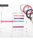 7 sztuk/zestaw złoty taśmy Washi Tape jakości biurowe album na zdjęcia DIY do scrapbookingu szkoła narzędzia Kawaii papier do no