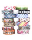 1 rolka śliczne Lotkawaii kwiat żywności zwierząt dekoracyjne Washi taśma diy do scrapbookingu taśma maskująca szkolne materiały