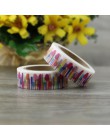 1 rolka śliczne Lotkawaii kwiat żywności zwierząt dekoracyjne Washi taśma diy do scrapbookingu taśma maskująca szkolne materiały