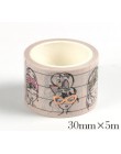 Maskująca taśma washi zestaw śliczne kawaii washitape wash Scrapbooking siatka wasi naklejki decorada dekoracyjne bullet journal