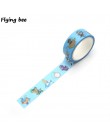 Flyingbee 15mmX5m Cartoon śliczne dzieci Washi taśma klejąca DIY dekoracyjna taśma klejąca dziewczyny taśmy maskujące materiały 