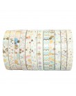 24 rolek/zestaw folia wąska taśma washi DIY dekoracji Scrapbooking Planner 5mm * 4m taśma klejąca taśma maskująca naklejki etyki