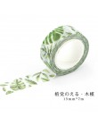 Śliczne Kawaii rośliny kwiaty japoński maskująca taśma washi dekoracyjna taśma klejąca Decora Diy naklejki scrapbooking etykiety