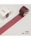 Retro jednolity kolor i taśma papierowa czysta czerń złoty kolor kawa wielobarwna ręczna książka dekoracyjna hazardowa taśma Was