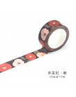Śliczne Kawaii rośliny kwiaty japoński maskująca taśma washi dekoracyjna taśma klejąca Decora Diy naklejki scrapbooking etykiety