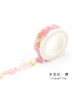 Śliczne Kawaii rośliny kwiaty japoński maskująca taśma washi dekoracyjna taśma klejąca Decora Diy naklejki scrapbooking etykiety