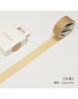 Retro jednolity kolor i taśma papierowa czysta czerń złoty kolor kawa wielobarwna ręczna książka dekoracyjna hazardowa taśma Was