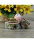 1 rolka śliczne Lotkawaii kwiat żywności zwierząt dekoracyjne Washi taśma diy do scrapbookingu taśma maskująca szkolne materiały