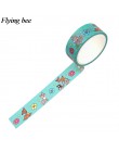 Flyingbee 15mmX5m papierowa taśma washi Fawn cartoon samoprzylepna taśma diy do scrapbookingu etykieta samoprzylepna maskująca T