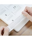 Miesięczny tygodniowy kalendarz daty taśma Washi kreatywny Planner Scrapbooking DIY etykieta samoprzylepna taśma maskująca szkol