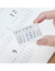 Miesięczny tygodniowy kalendarz daty taśma Washi kreatywny Planner Scrapbooking DIY etykieta samoprzylepna taśma maskująca szkol