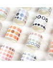 Kolor geometryczny wzór Washi taśma rolka do czyszczenia ubrań maskująca taśma klejąca do rzemiosła Diy dekoracje do scrapbookin