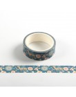 1PC ozdobny śnieg, jelenie, boże narodzenie drzewo taśmy Washi ryżu papier diy klej taśma do dekoracji dla domu boże narodzenie 