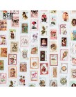 Vintage Stamp Washi taśma Kawaii przyklejony taśma klejąca świnia taśmy maskujące dla dzieci Scrapbooking DIY zdjęcia albumy dos