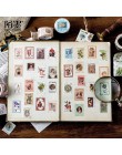 Vintage Stamp Washi taśma Kawaii przyklejony taśma klejąca świnia taśmy maskujące dla dzieci Scrapbooking DIY zdjęcia albumy dos