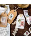 Vintage Stamp Washi taśma Kawaii przyklejony taśma klejąca świnia taśmy maskujące dla dzieci Scrapbooking DIY zdjęcia albumy dos