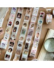 Vintage Stamp Washi taśma Kawaii przyklejony taśma klejąca świnia taśmy maskujące dla dzieci Scrapbooking DIY zdjęcia albumy dos