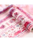 10 sztuk/paczka magia Sakura las taśma klejąca washi taśma diy do scrapbookingu etykieta samoprzylepna taśma maskująca