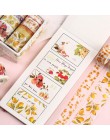 10 sztuk/paczka magia Sakura las taśma klejąca washi taśma diy do scrapbookingu etykieta samoprzylepna taśma maskująca