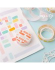 Kawaii akwarela rośliny Diy kwiaty Washi taśma dekoracji Scrapbooking planowanie taśma maskująca naklejki etykiety materiały piś