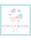 40mm kolorowa kropka geometryczna taśma Washi Scrapbooking klej dekoracyjny taśmy papierowe japońskie naklejki papiernicze taśma