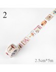 Vintage Stamp Washi taśma Kawaii przyklejony taśma klejąca świnia taśmy maskujące dla dzieci Scrapbooking DIY zdjęcia albumy dos