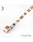 Vintage Stamp Washi taśma Kawaii przyklejony taśma klejąca świnia taśmy maskujące dla dzieci Scrapbooking DIY zdjęcia albumy dos