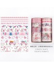 10 sztuk/paczka magia Sakura las taśma klejąca washi taśma diy do scrapbookingu etykieta samoprzylepna taśma maskująca