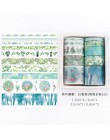 10 sztuk/paczka magia Sakura las taśma klejąca washi taśma diy do scrapbookingu etykieta samoprzylepna taśma maskująca