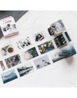 Taśma Washi do majsterkowania pakowanie prezentów Scrapbooking i Craft, samoprzylepna papierowa taśma maskująca z pięknymi druko
