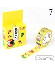 1PC śliczne Flamingo taśma maskująca Kawaii kwiatowa taśma washi dekoracyjna taśma klejąca dla dzieci DIY Scrapbooking pamiętnik