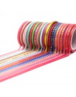 20 rolek/zestaw foliowanie Slim Washi taśma maskująca zestaw papier z folii taśmy maskujące japoński Washi taśma DIY do scrapboo