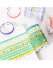 10 sztuk/zestaw Kawaii taśma maskująca śliczne taśmy washi Tape zestaw dekoracyjna taśma klejąca dla dzieci DIY Scrapbooking pam
