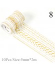 10 sztuk/zestaw Kawaii taśma maskująca śliczne taśmy washi Tape zestaw dekoracyjna taśma klejąca dla dzieci DIY Scrapbooking pam
