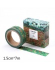 7m * 15mm DIY śliczne Kawaii Van Gogh dekoracyjne taśmy Washi rocznika taśma klejąca do Scrapbooking pamiętnik szkolne materiały