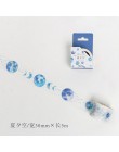 Big Whale Sea Washi taśma DIY dekoracji Scrapbooking Planner taśma klejąca taśma klejąca naklejki etykiety materiały piśmienne
