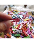 50 sztuk Mini kolorowe klamerka materiały biurowe zdjęcie Memo Peg Pin DIY Craft pocztówka klipy do dekoracji długość 2.5cm