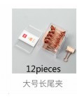 72/25/160/box Rose złoty Metal Clip duże głowy spinacze do papieru materiały biurowe wiążące połączenie zestaw delikatne papeter